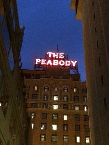 The Peabody in downtown Memphis.